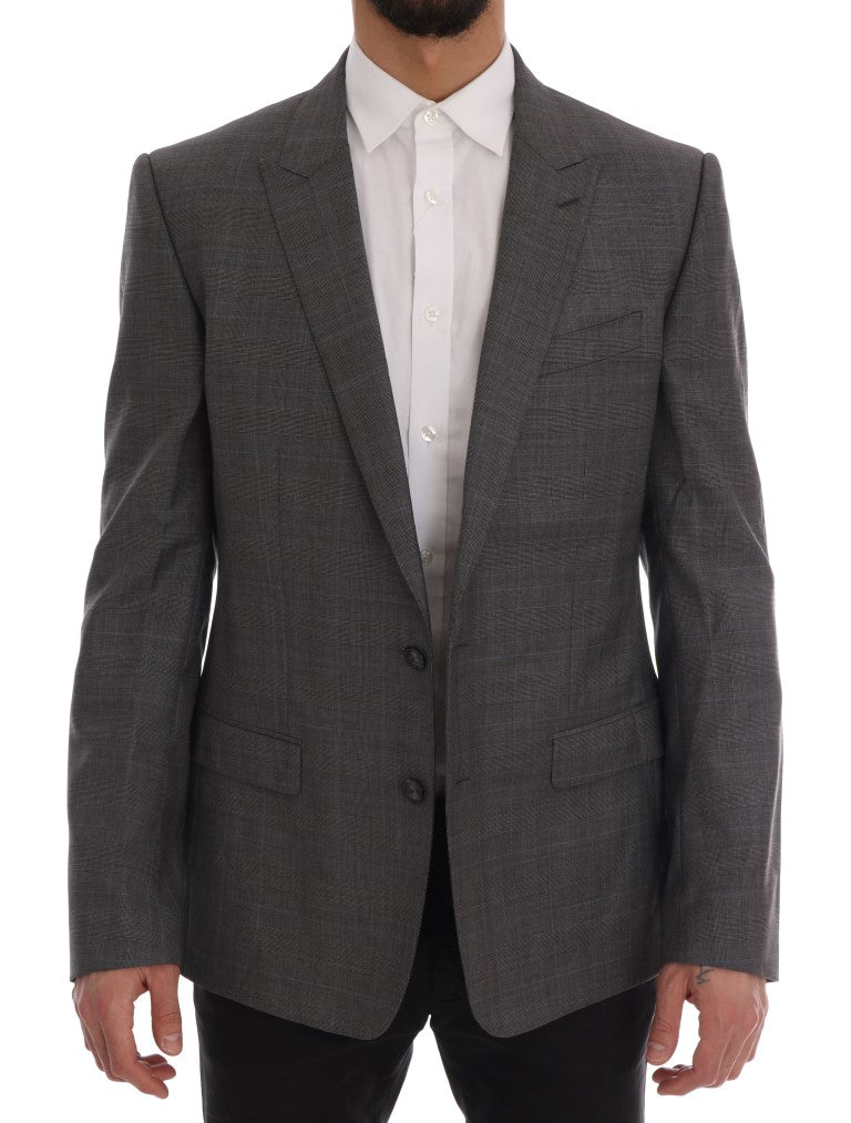 Gray Wool MARTINI Slim Blazer