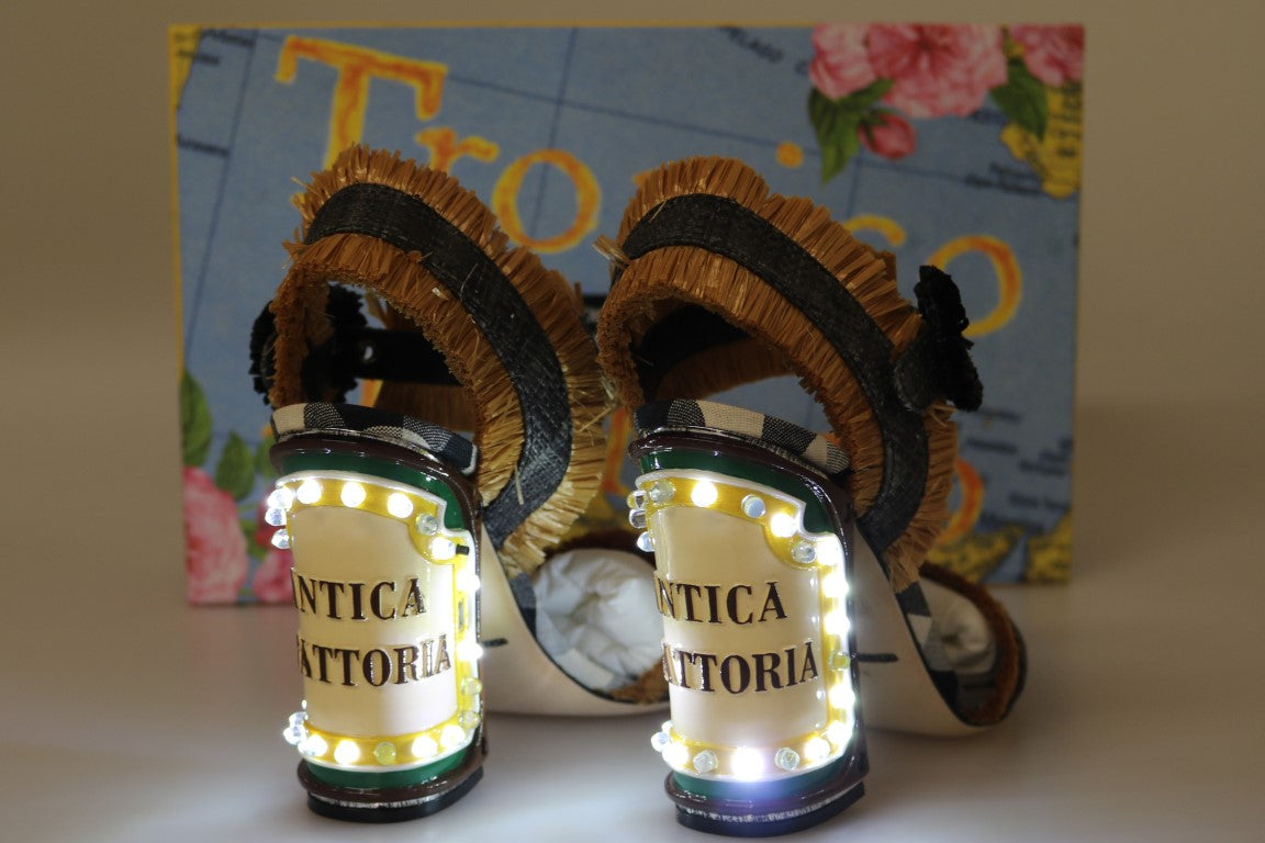 LED Lights Antica Trattoria Sandals