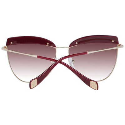 Burgundy Women Sunglasses