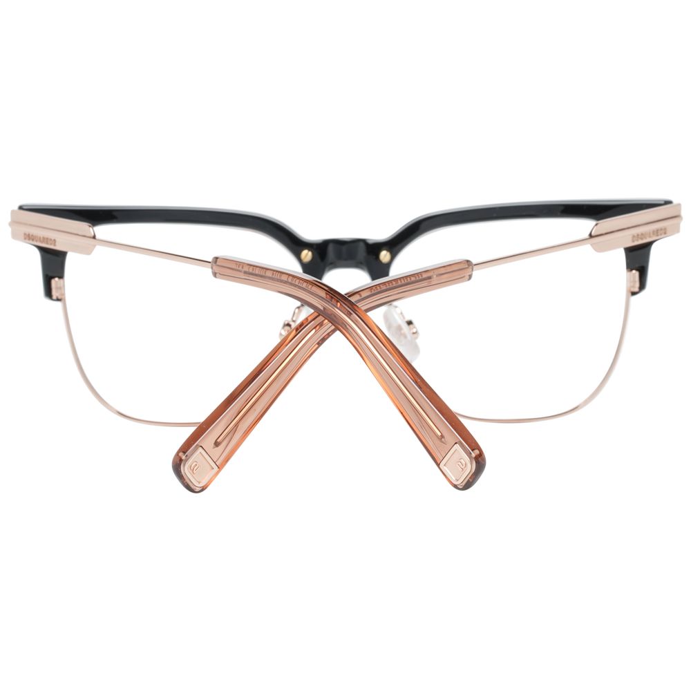 Rose Gold Unisex Optical Frames