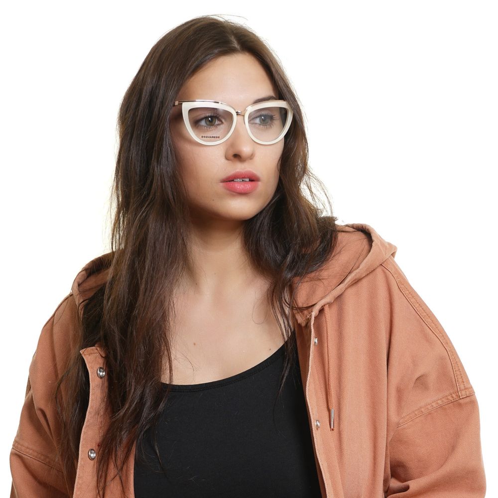 Cream Women Optical Frames