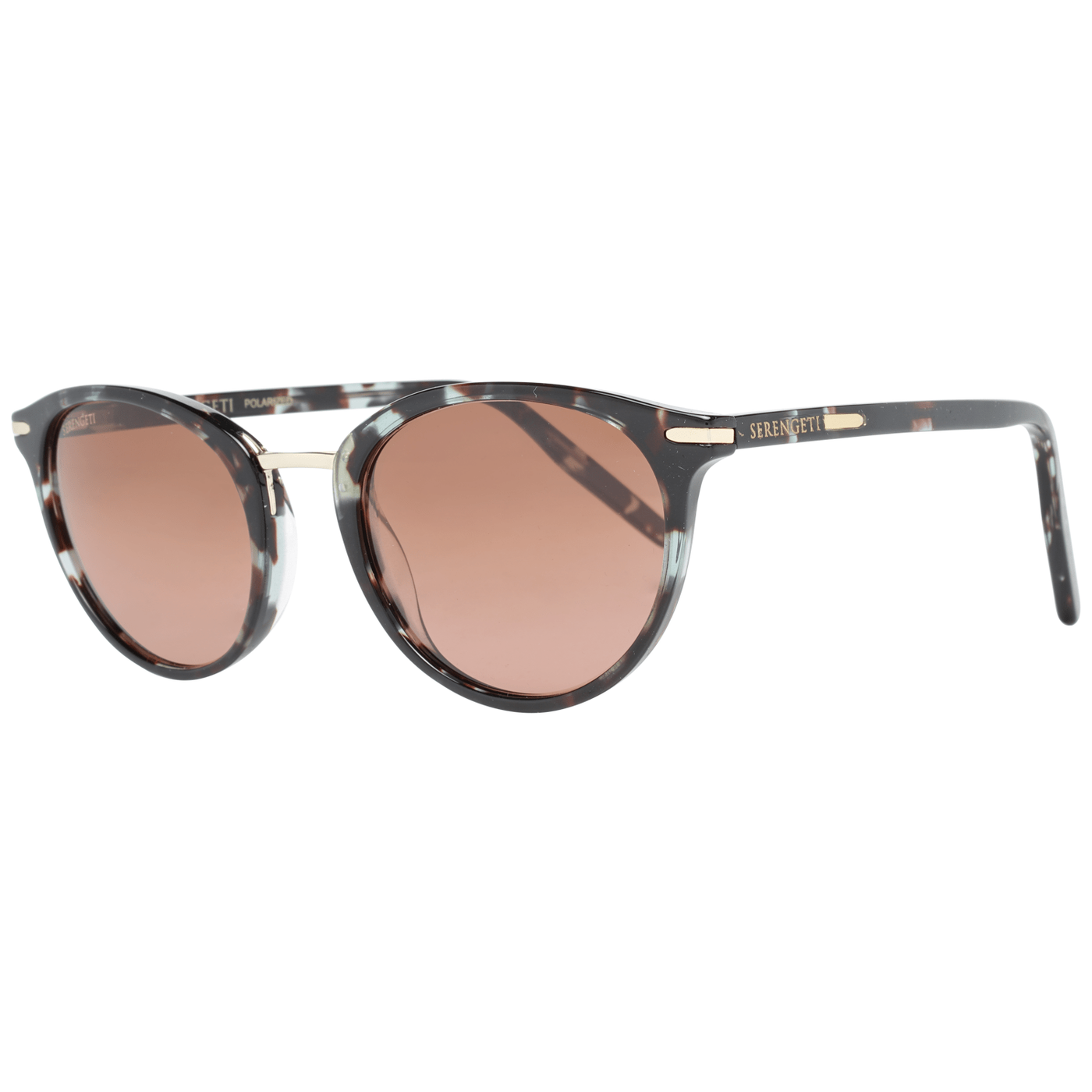 Brown Multicolor Women Sunglasses