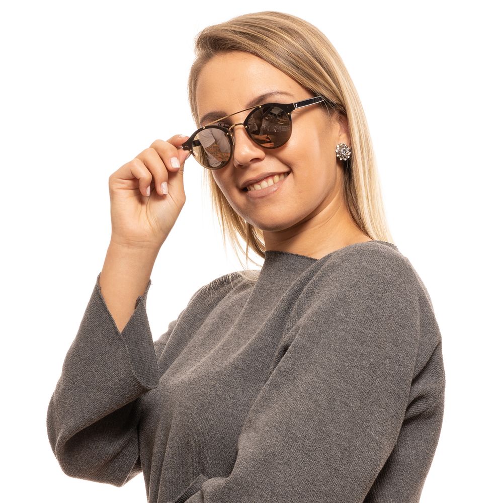 Brown Unisex Sunglasses