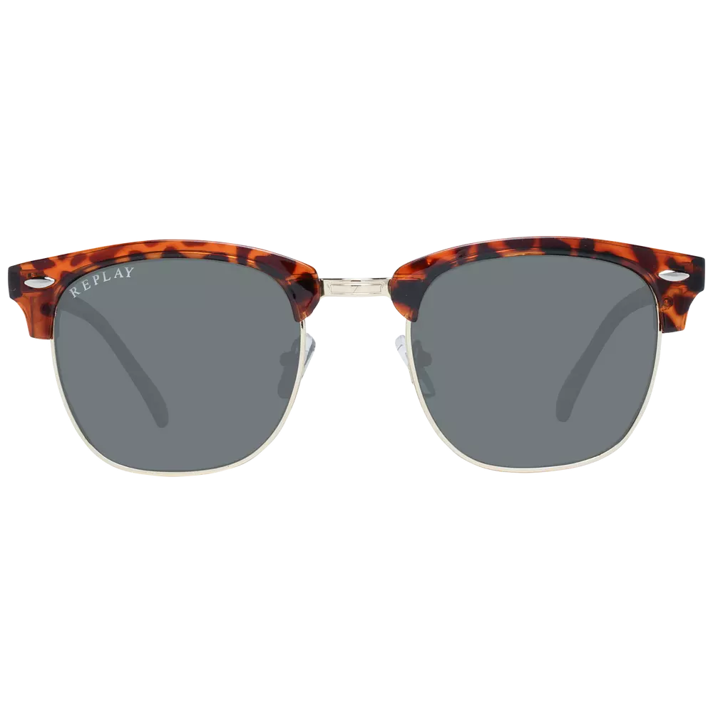 Brown Unisex Sunglasses