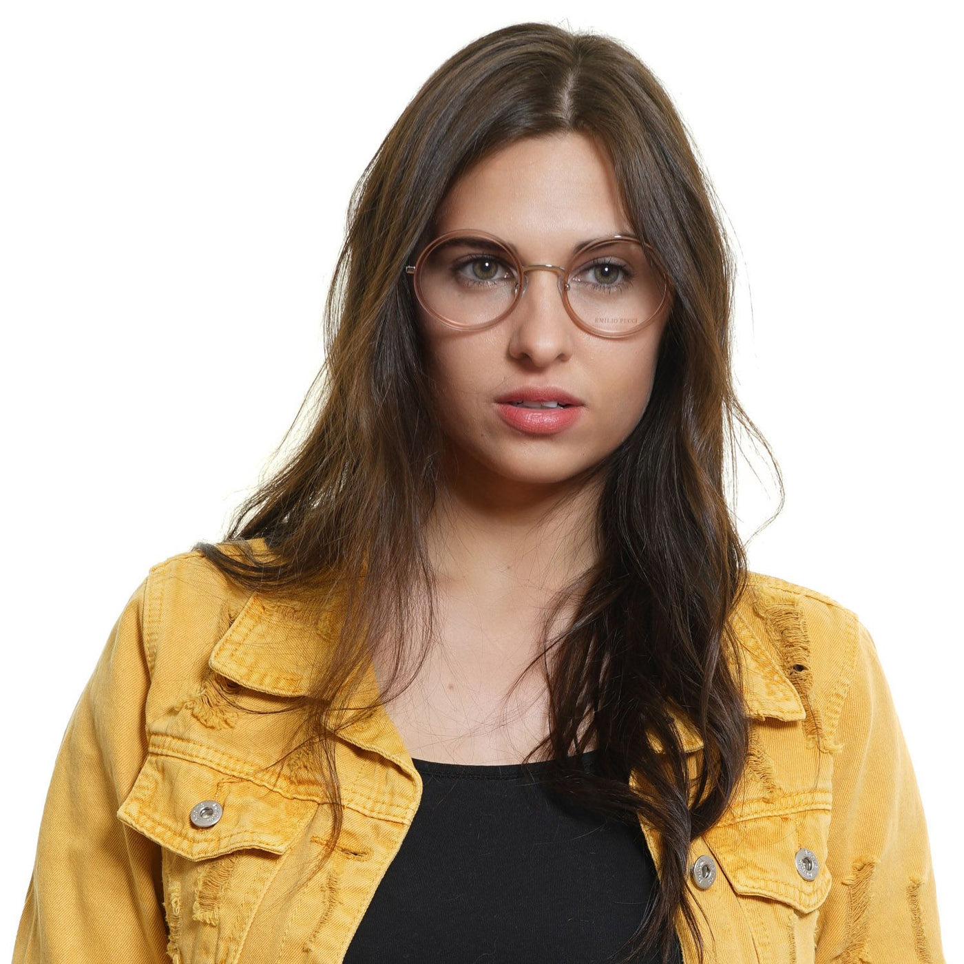 Orange Women Optical Frames