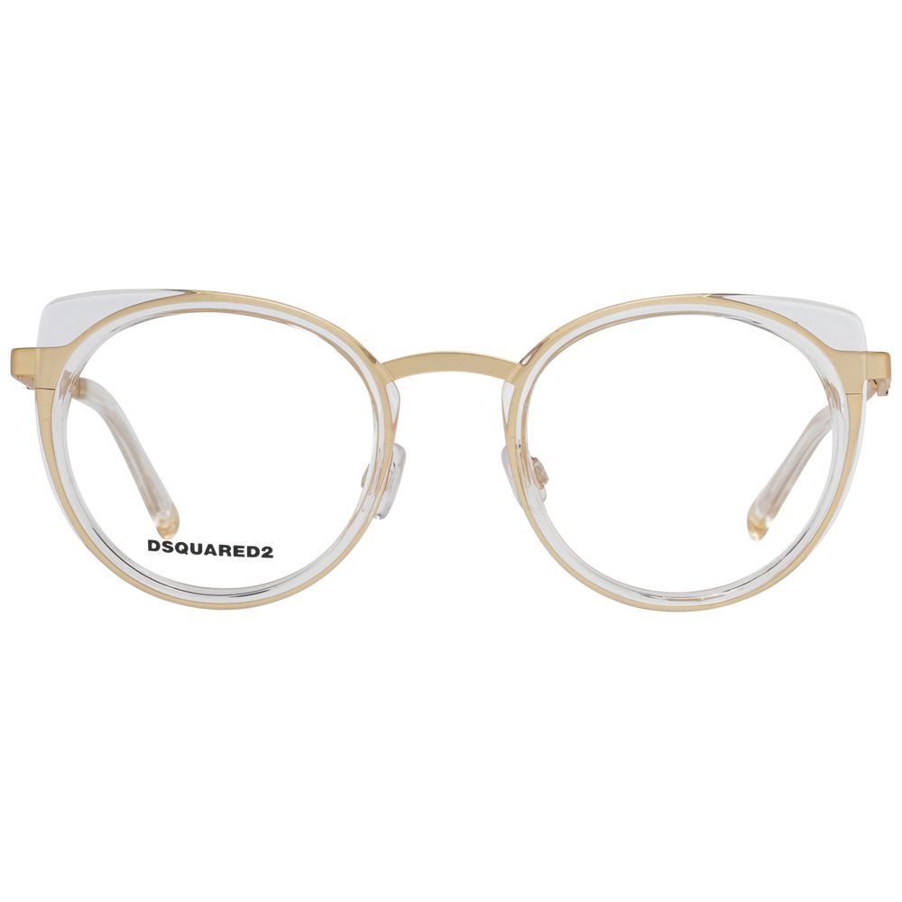 Gold Women Optical Frames