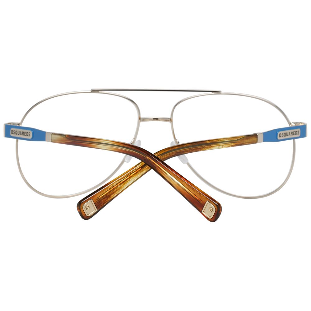 Gold Men Optical Frames