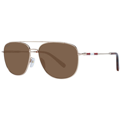 Rose Gold Men Sunglasses