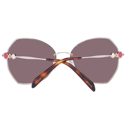 Rose Gold Women Sunglasses