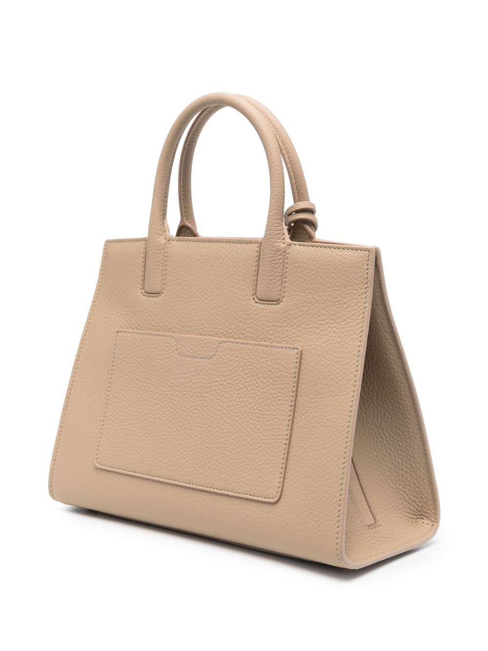 Oat Beige Calf Leather Frances Handbag