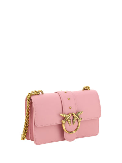 Pink Leather Love One Mini Shoulder Bag