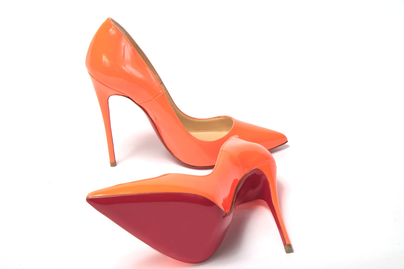 Neon Orange So Kate Patent High Heel