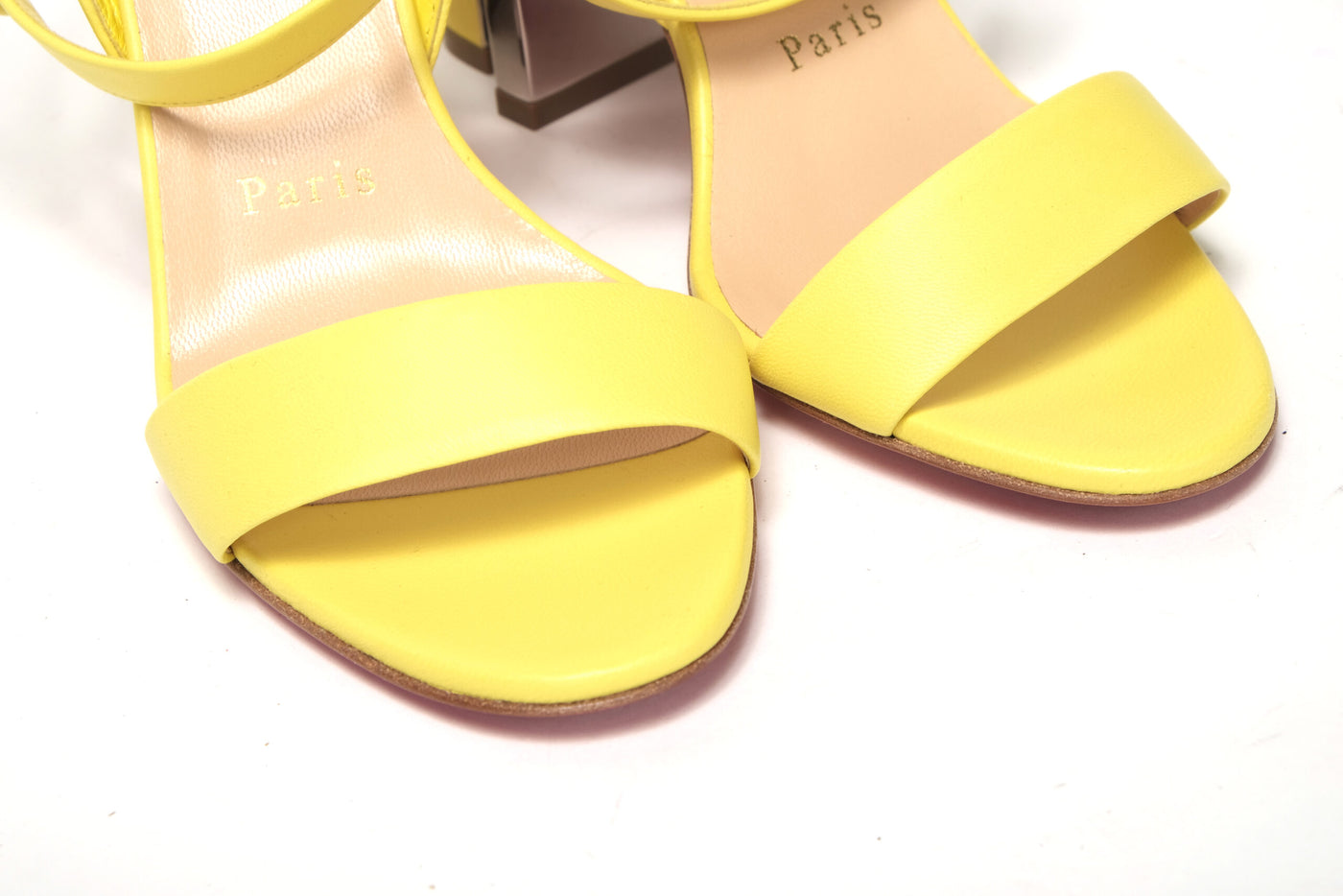 Citronnade/Nickel Tournikouna 55 Nappa Sandal