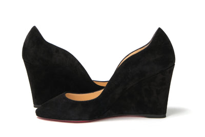 Black Tanja 85 Veau Heel