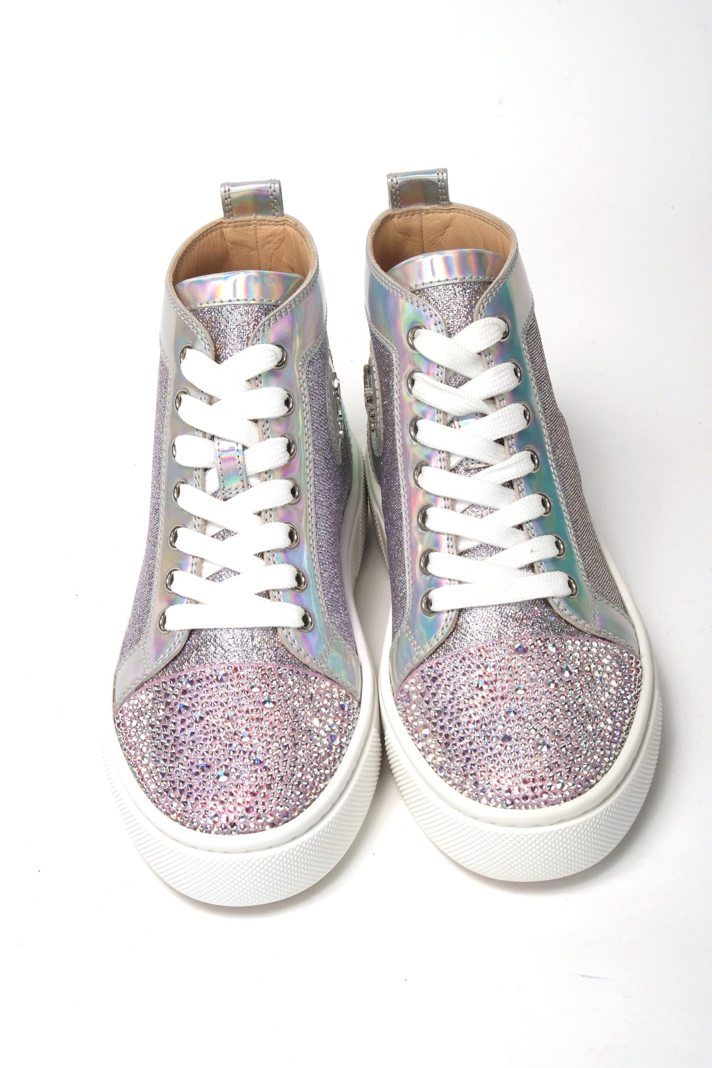 Ab/Silver Super Lou Strass Fla Sneakers