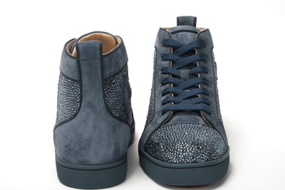 Blue Louis Junior Spikes Sneaker Shoes