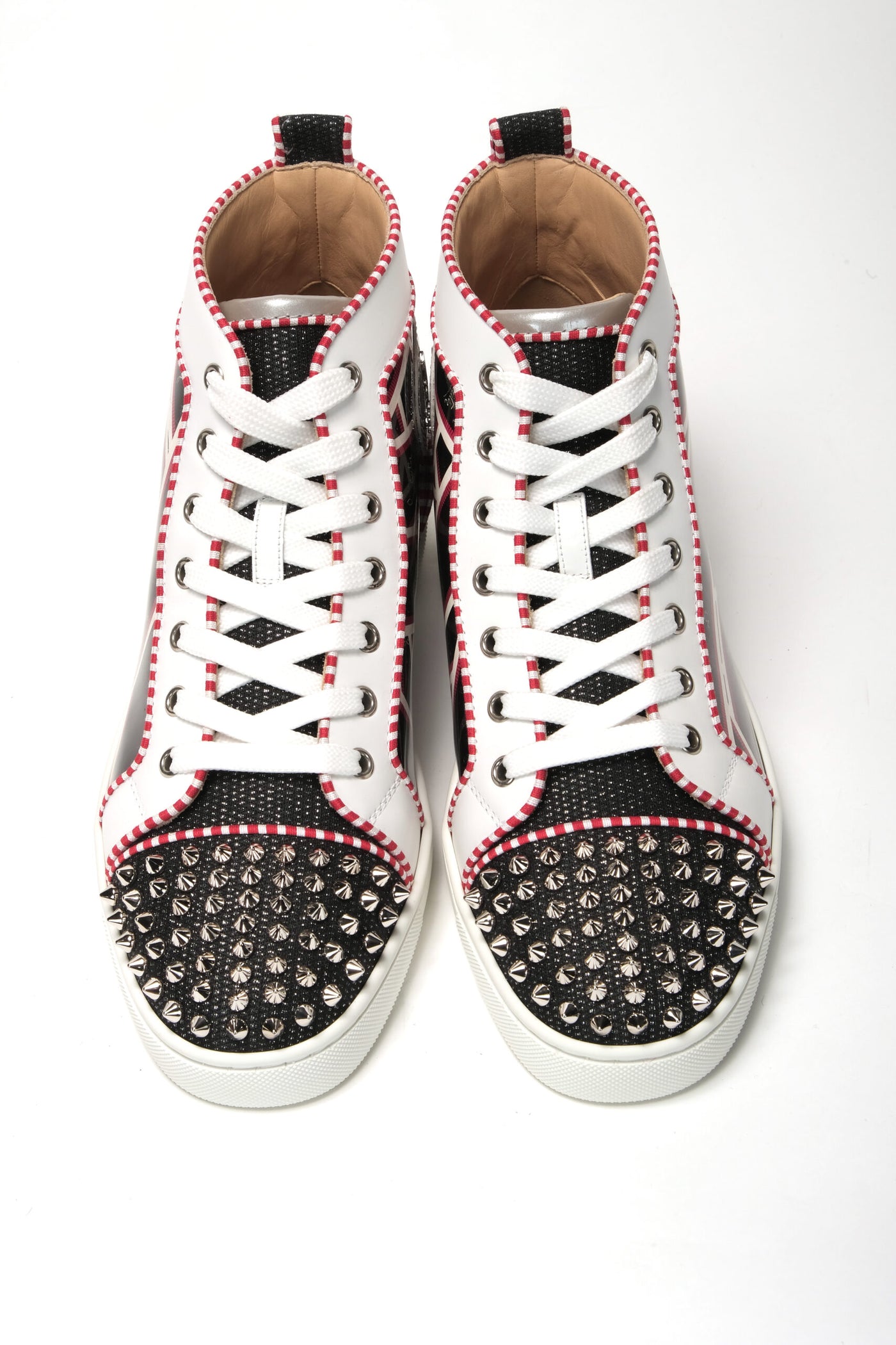 Multicolor Version Lou Spikes Orlato Flat Shoes