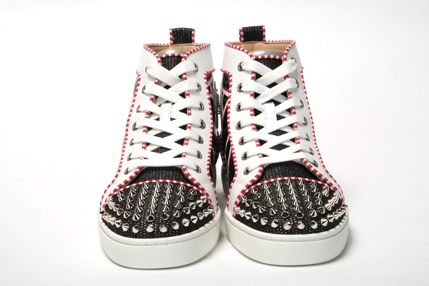 Multicolor Version Lou Spikes Orlato Flat Shoes