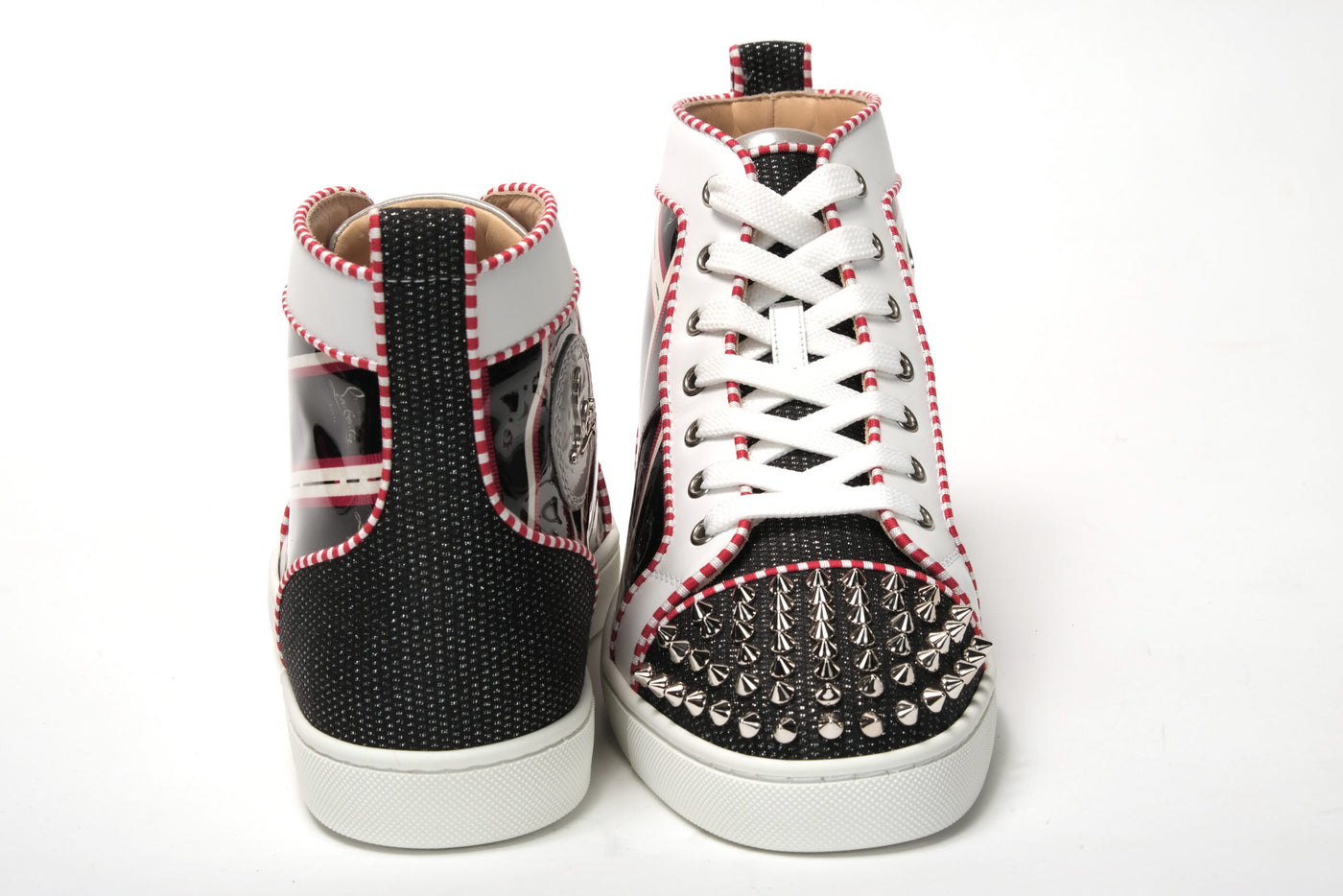 Multicolor Version Lou Spikes Orlato Flat Shoes