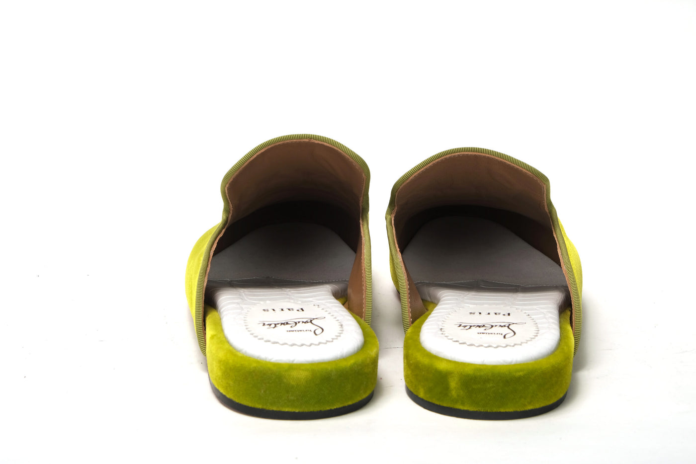 Bourgeon Lime Navy Coolito Flat Shoes