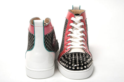 Multicolor Version Lou Spikes Orlato Flat Shoes