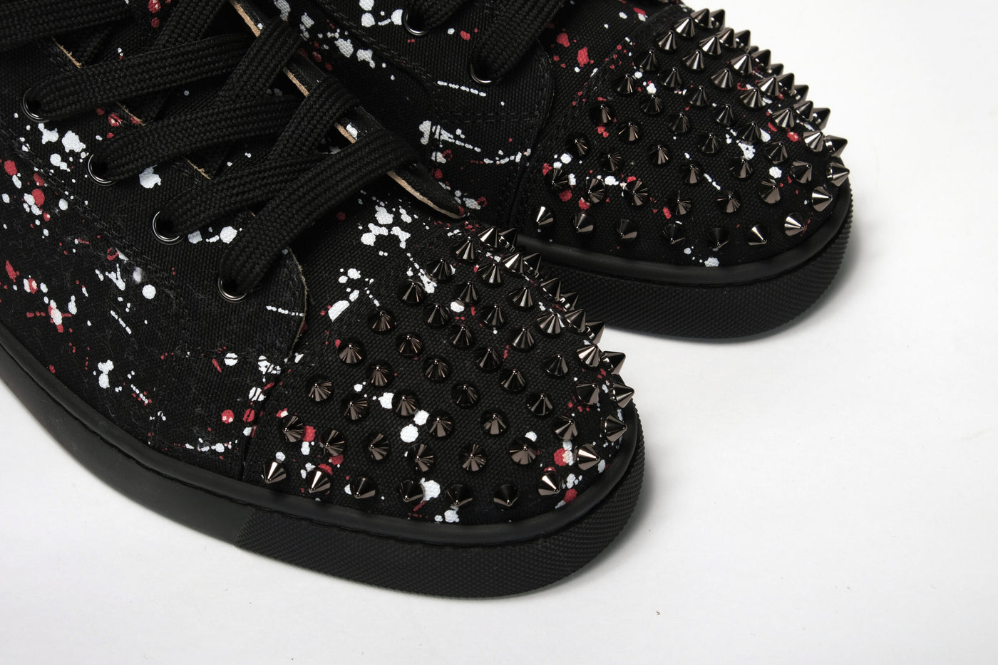 Black/Black Gun Lou Spikes Orlato Sneakers