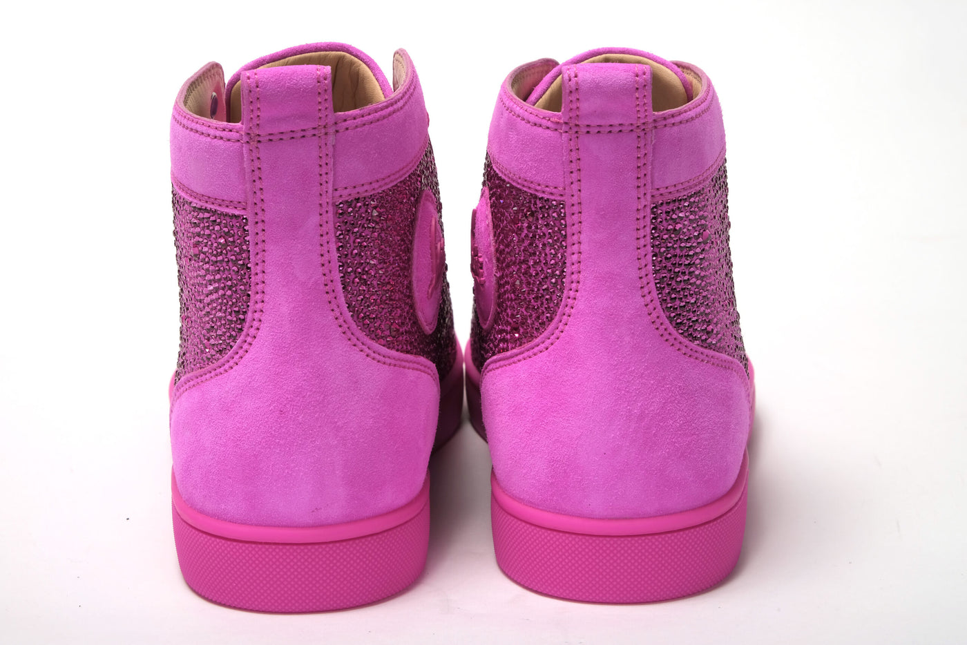 Diva Hot Pink Louis Flat Veau Shoes