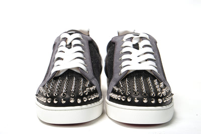 Black/Silver Version Louis Junior Spikes Shoes