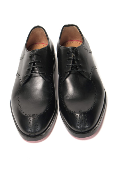 Black A Mon Homme Flat Calf Shoes