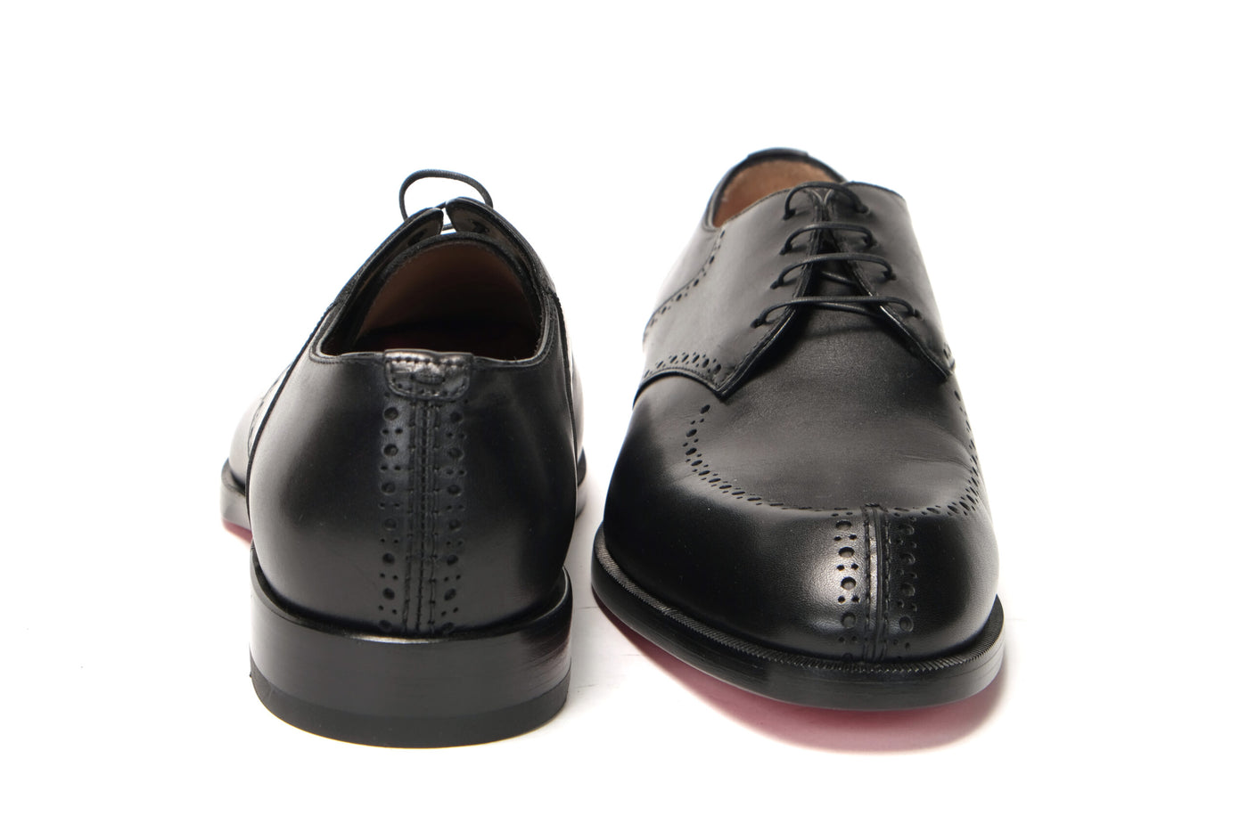 Black A Mon Homme Flat Calf Shoes