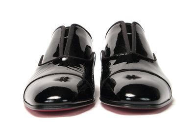 Black Alpha Male Flat Shoes