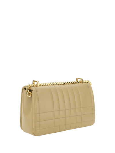 Oat Beige Leather Lola Shoulder Bag