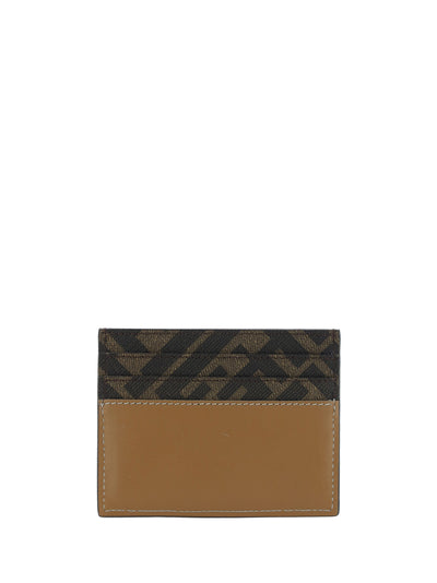 Dark Brown Calf Leather Card Holder