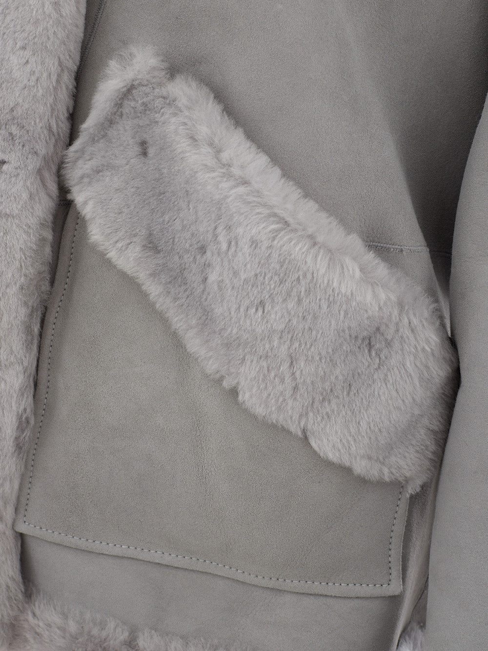 Sheepskin Grey Jacket