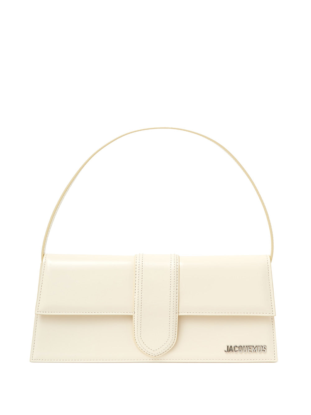 Ivory Leather Le Bambino Long Shoulder Bag