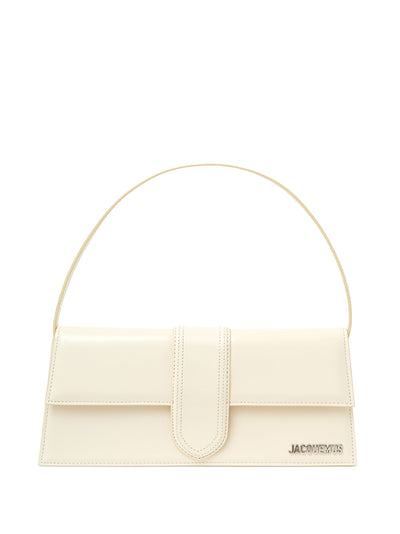 Ivory Leather Le Bambino Long Shoulder Bag