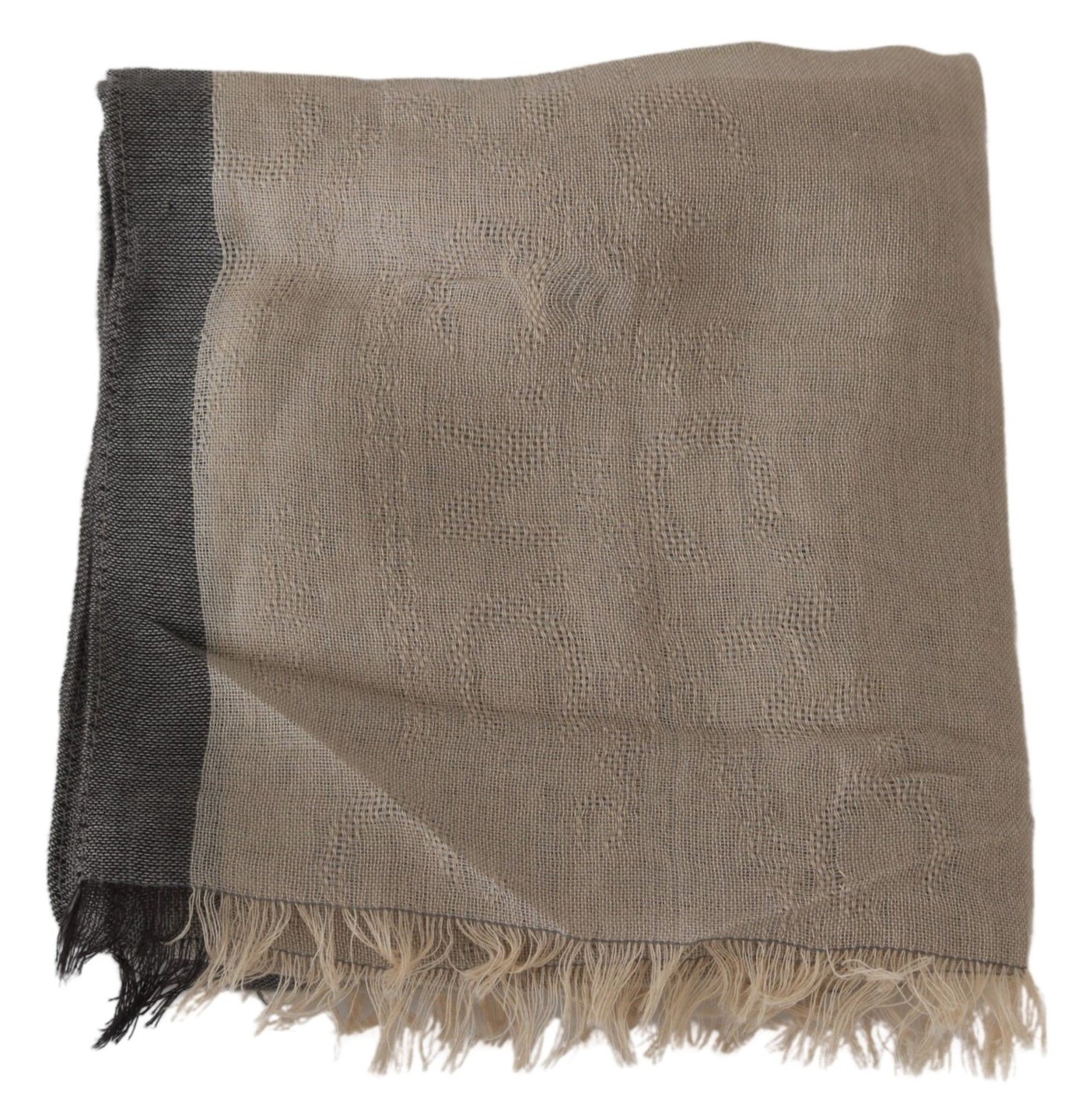 Beige Women Cotton Shawl  Scarf