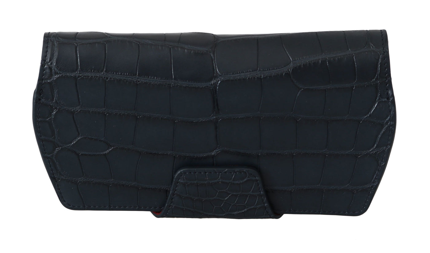 Blue Crocodile Eyewear Sunglasses Case Cover Pouch