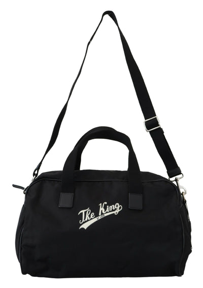 Black Holdall Royals King Tote Nylon BAMBINO Junior Bag