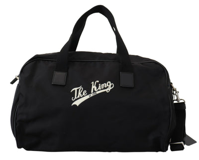 Black Holdall Royals King Tote Nylon BAMBINO Junior Bag