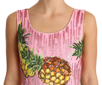 Pink Pineapple SPECIAL PIECE Midi Dress