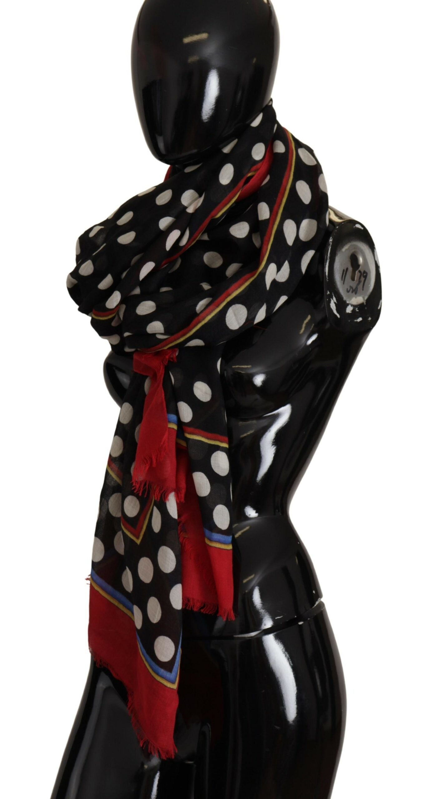 Multicolor Polka Dots Neck Wrap Shawl Scarf