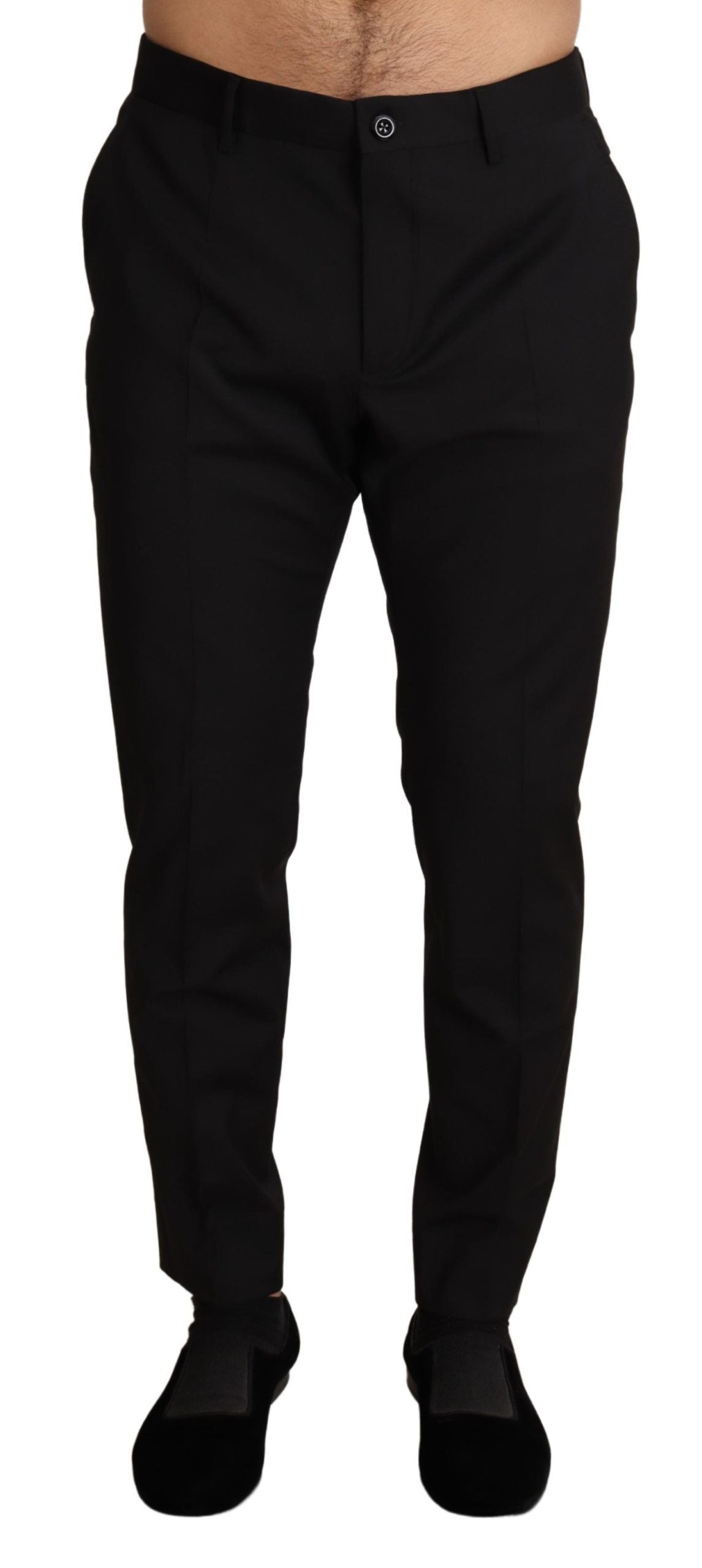 Black Dress Skinny Trouser STAFF Pants