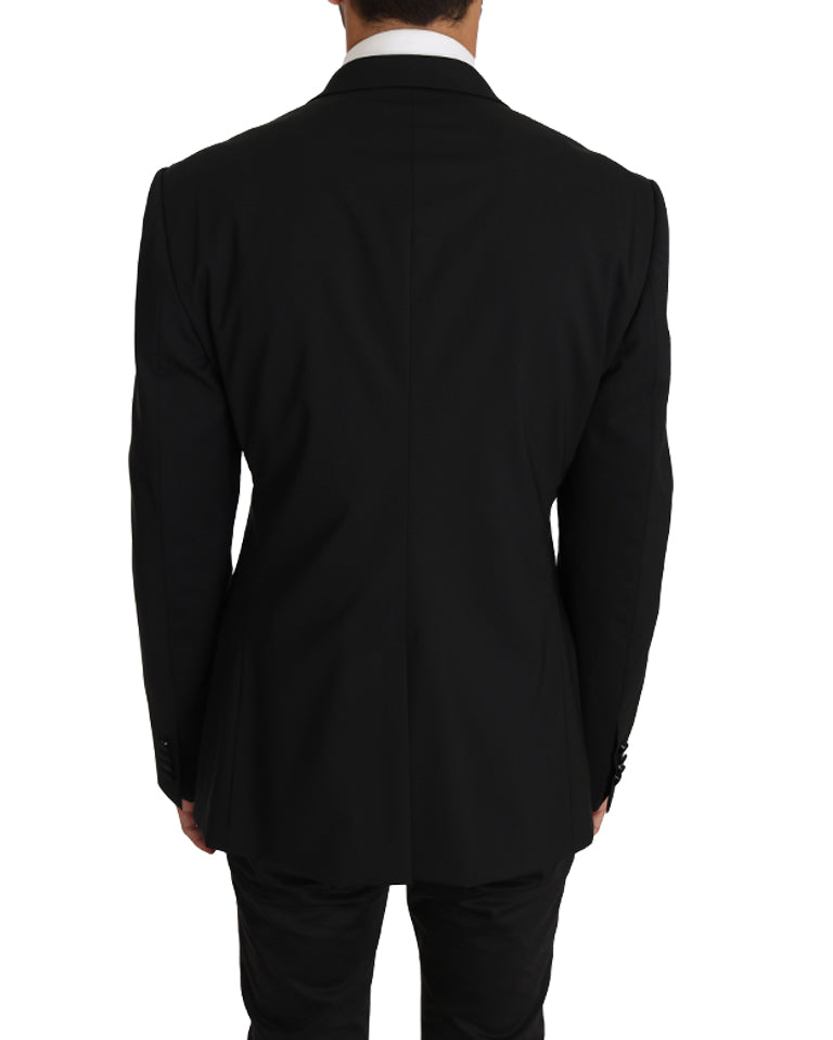 Black Wool MARTINI Torrero Blazer Jacket