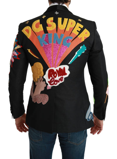 Black DG Heaven King MARTINI Blazer