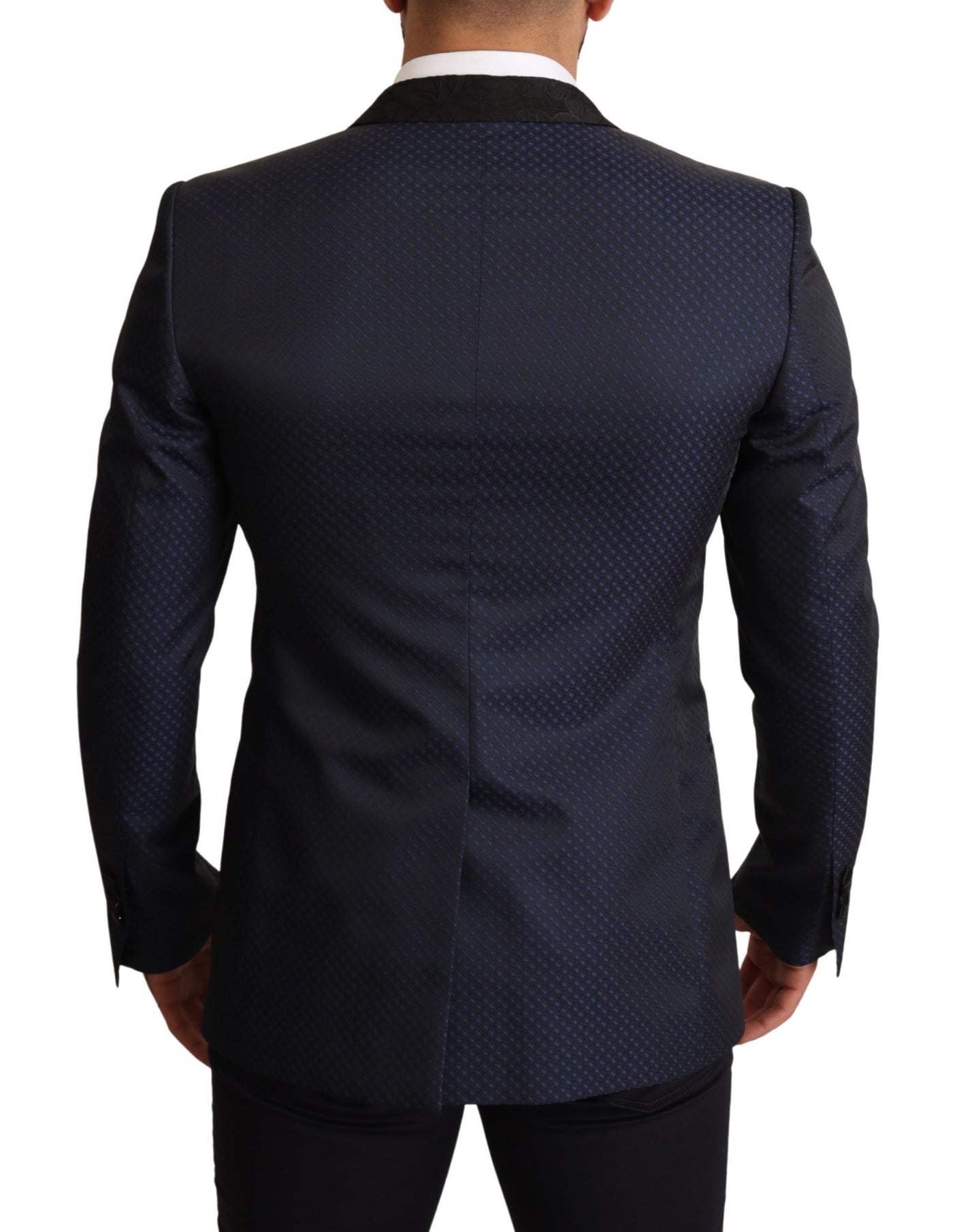 Blue Wool Slim Fit MARTINI Blazer Jacket