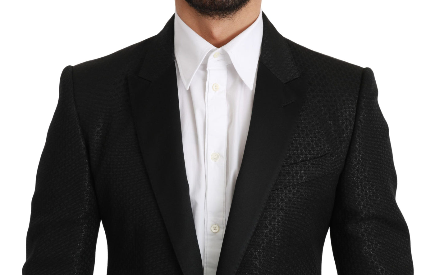 Black Slim Fit Jacket MARTINI Blazer