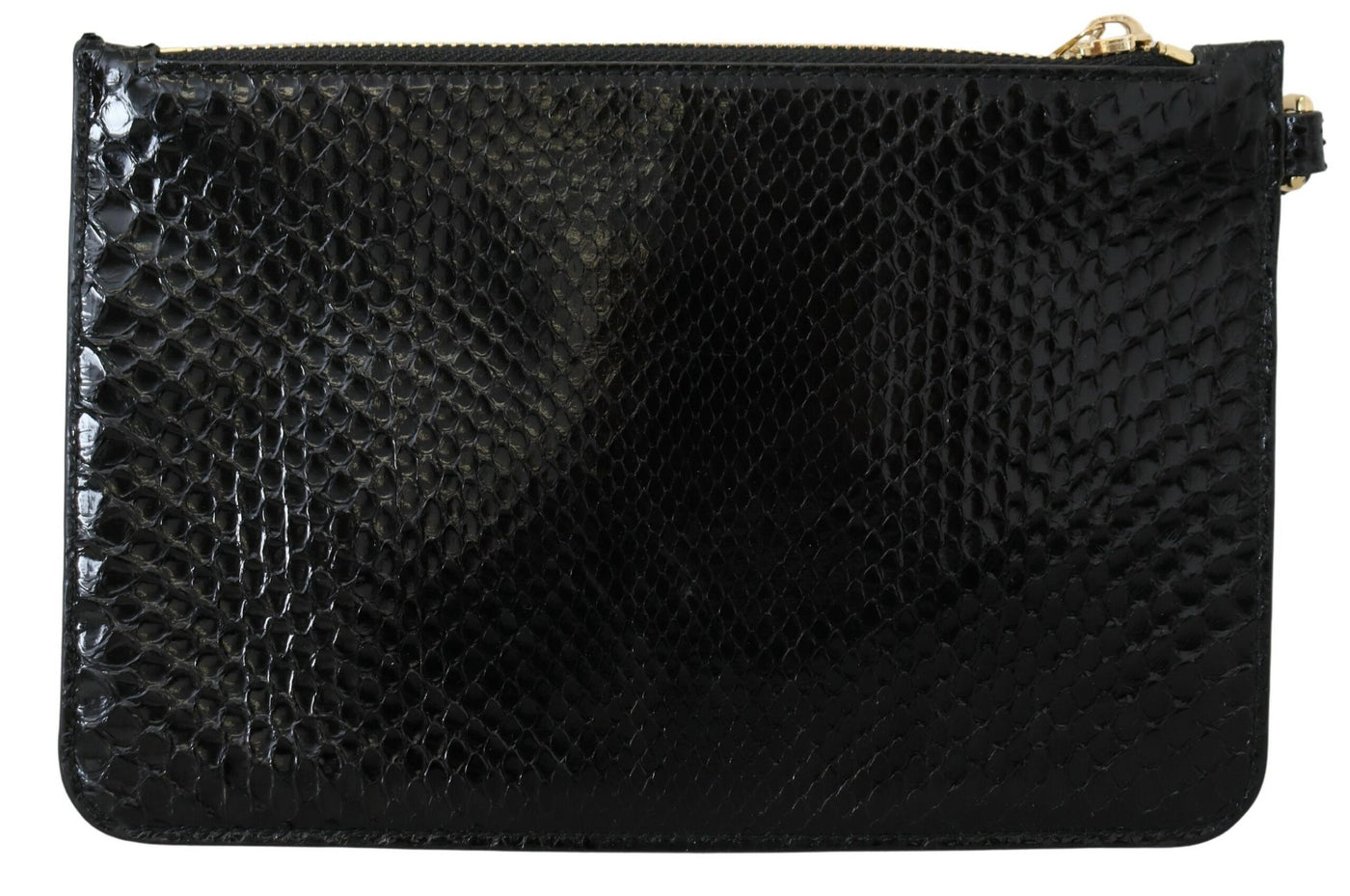 Black Leather Ayers Clutch Purse Wristlet Wallet