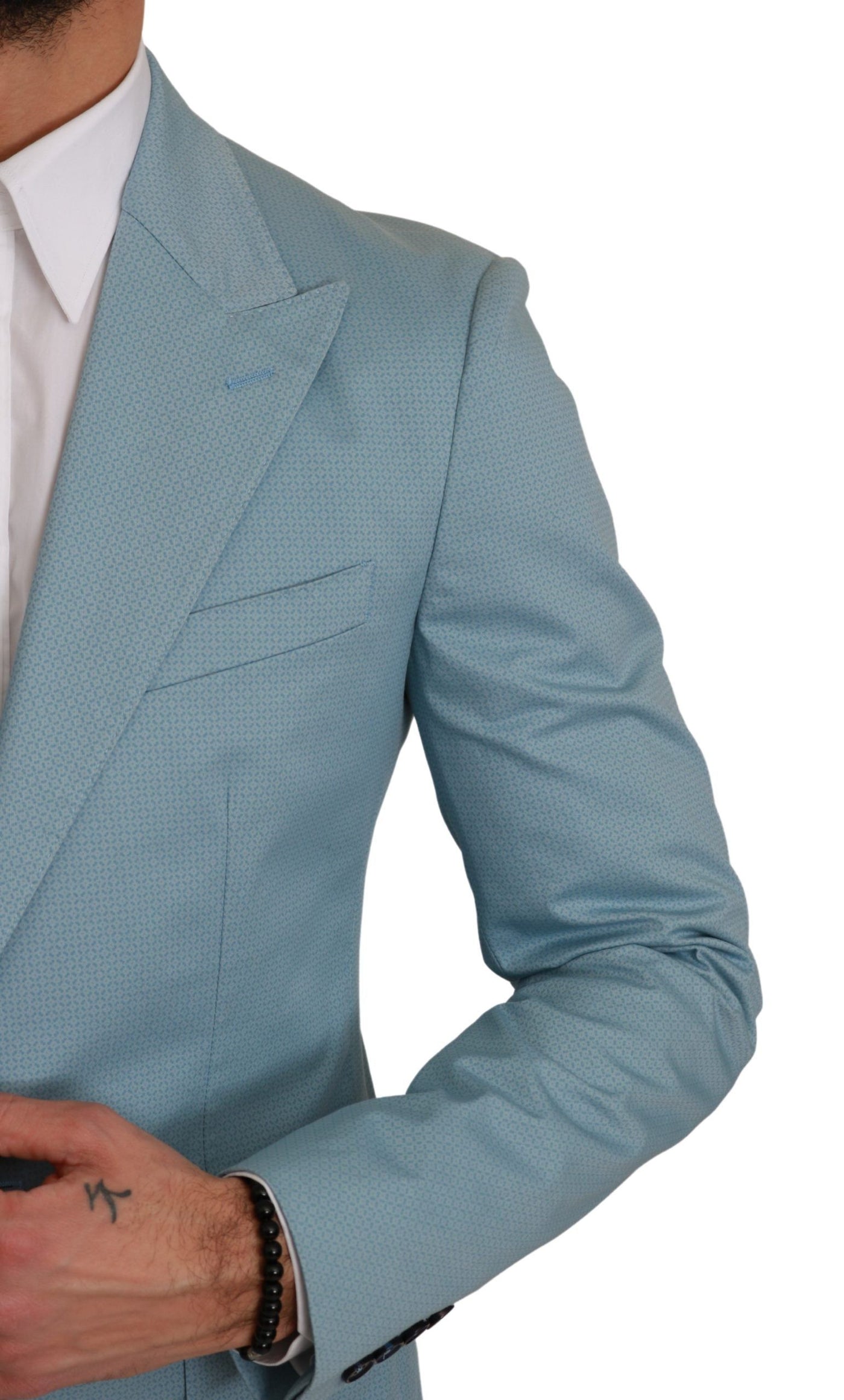 Blue Slim Fit Coat Jacket MARTINI Blazer