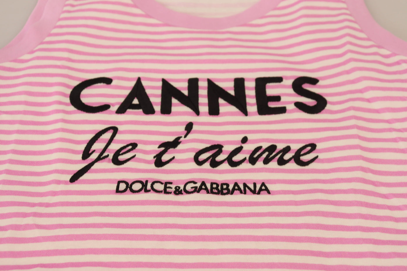 White Pink CANNES Top Exclusive T-shirt